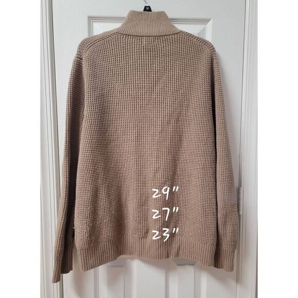 J.Crew Knit Half-Zip Pullover M - Picture 3 of 8